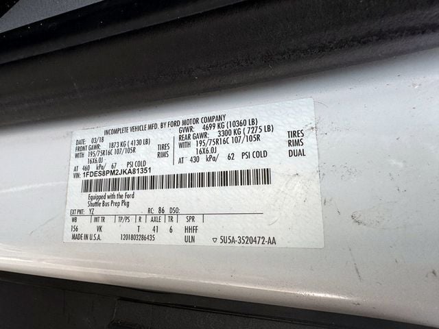 2018 Ford Transit T-350HD Wheelchair Van For Adults Medical Transport Mobility ADA Handicapped - 22955019 - 46