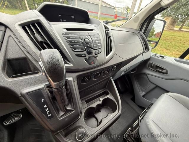 2018 Ford Transit Van T-350 148" Med Rf 9500 GVWR-Rear Cargo open with shelf - 23085604 - 12