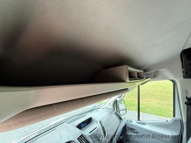 2018 Ford Transit Van T-350 148" Med Rf 9500 GVWR-Rear Cargo open with shelf - 23085604 - 16