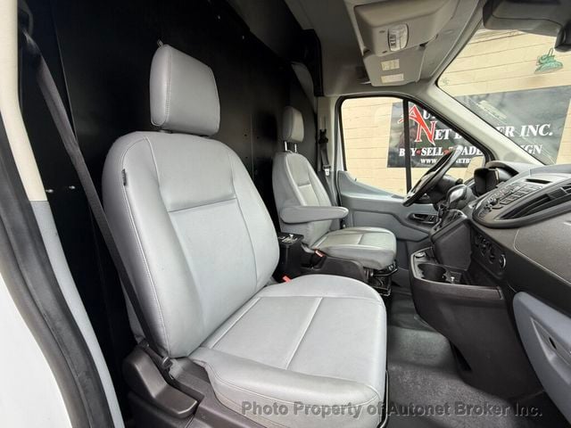 2018 Ford Transit Van T-350 148" Med Rf 9500 GVWR-Rear Cargo open with shelf - 23085604 - 18