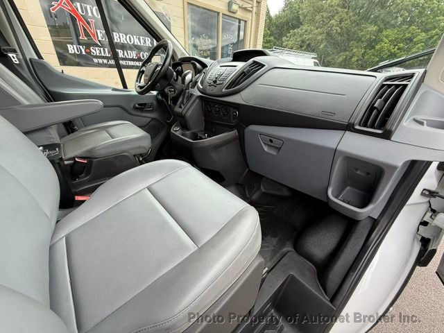 2018 Ford Transit Van T-350 148" Med Rf 9500 GVWR-Rear Cargo open with shelf - 23085604 - 19