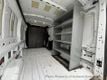 2018 Ford Transit Van T-350 148" Med Rf 9500 GVWR-Rear Cargo open with shelf - 23085604 - 23