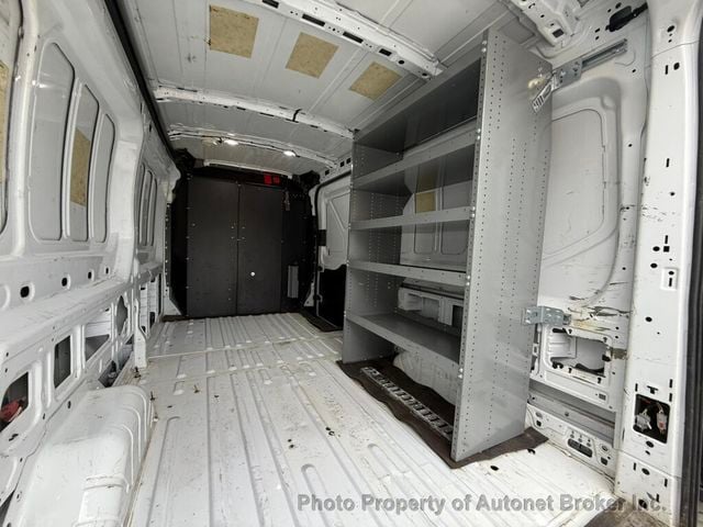 2018 Ford Transit Van T-350 148" Med Rf 9500 GVWR-Rear Cargo open with shelf - 23085604 - 23