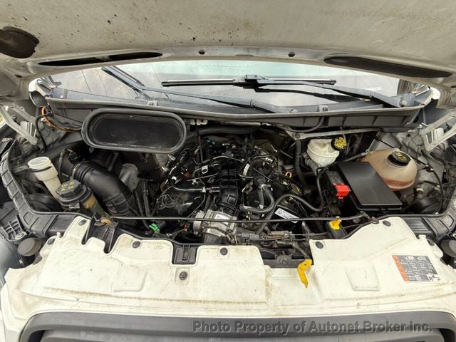 2018 Ford Transit Van T-350 148" Med Rf 9500 GVWR-Rear Cargo open with shelf - 23085604 - 26