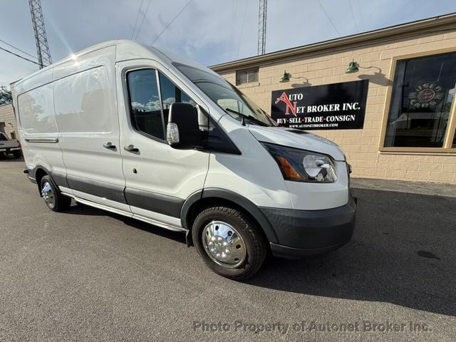 2018 Ford Transit Van T-350 148" Med Rf 9500 GVWR-Rear Cargo open with shelf - 23085604 - 27