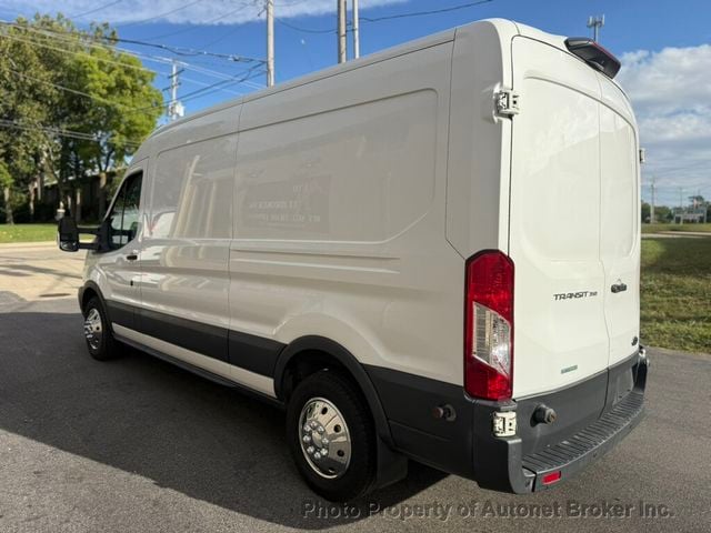 2018 Ford Transit Van T-350 148" Med Rf 9500 GVWR-Rear Cargo open with shelf - 23085604 - 3