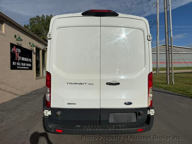 2018 Ford Transit Van T-350 148" Med Rf 9500 GVWR-Rear Cargo open with shelf - 23085604 - 4