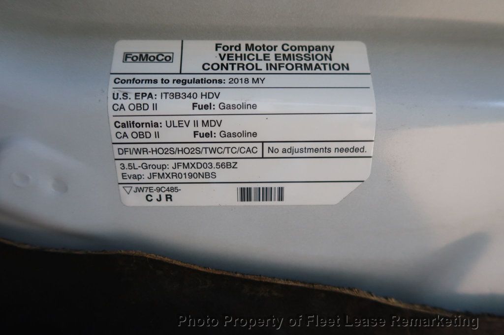 2018 Ford Transit Van Transit 350 LR 148" Cargo Van Ladder Rack - 23036348 - 37