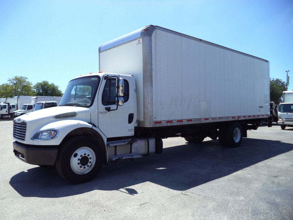 2018 Freightliner Business Class M2 106 w/ 26ft Dry Freight NO CDL Box Truck w/ Lift Gate - 23024735 - 2