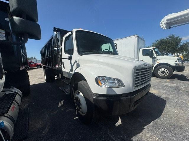 2018 Freightliner Business Class M2 106 w/ New 18ft Steel Trash Dump Body Landscape Dump - 23068315 - 1