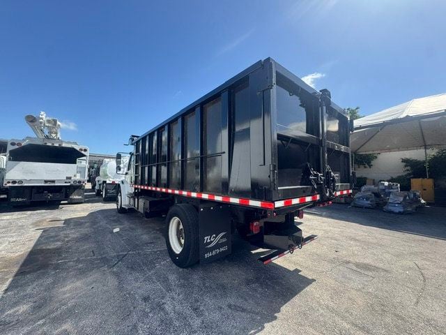 2018 Freightliner Business Class M2 106 w/ New 18ft Steel Trash Dump Body Landscape Dump - 23068315 - 3