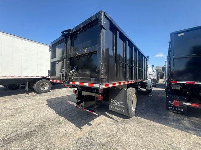 2018 Freightliner Business Class M2 106 w/ New 18ft Steel Trash Dump Body Landscape Dump - 23068315 - 5