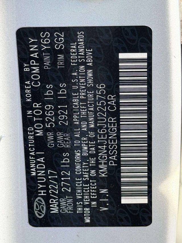 2018 Genesis G80 3.8 4dr Sedan - 22967310 - 15