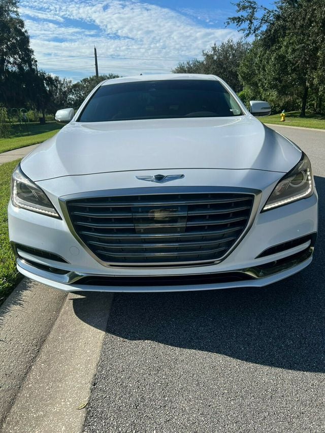 2018 Genesis G80 G80-3.8L-311HP- Leather Seating Surfaces- Touchscreen Navigatio - 22616434 - 0