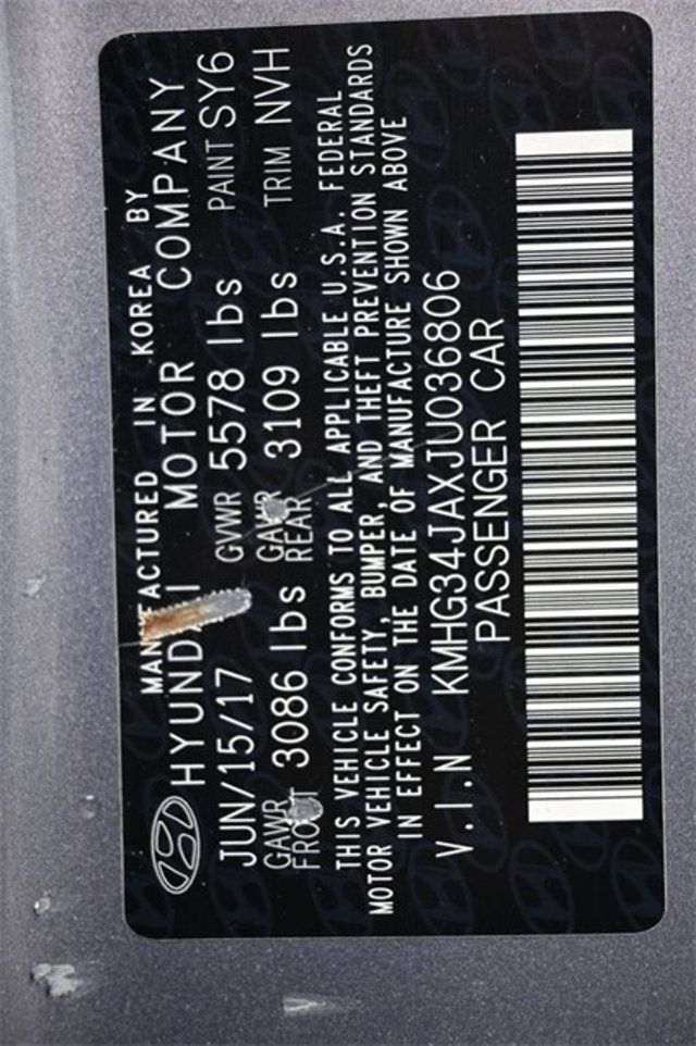 2018 Genesis G90 3.3T Premium RWD - 22881752 - 6