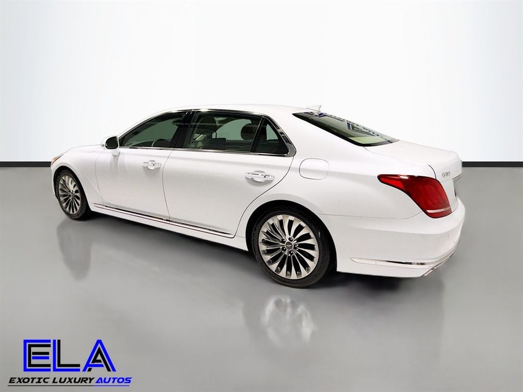 2018 Genesis G90 5.0 ULTIMATE! HAS FACTORY WARRANTY! REAR TVS! HEADS UP! CLEAN! - 22924786 - 9