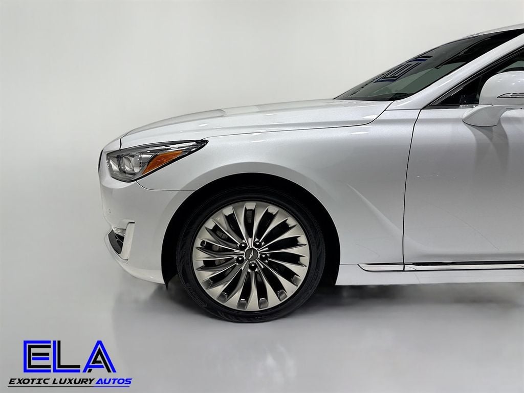 2018 Genesis G90 5.0 ULTIMATE! HAS FACTORY WARRANTY! REAR TVS! HEADS UP! CLEAN! - 22924786 - 13