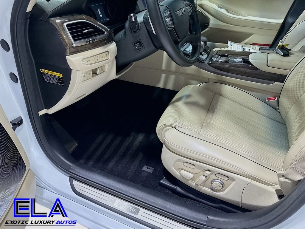 2018 Genesis G90 5.0 ULTIMATE! HAS FACTORY WARRANTY! REAR TVS! HEADS UP! CLEAN! - 22924786 - 17