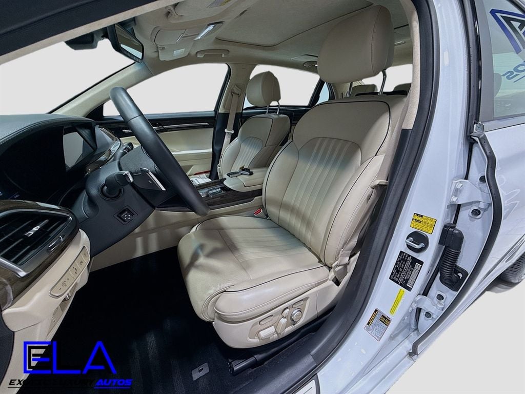 2018 Genesis G90 5.0 ULTIMATE! HAS FACTORY WARRANTY! REAR TVS! HEADS UP! CLEAN! - 22924786 - 19