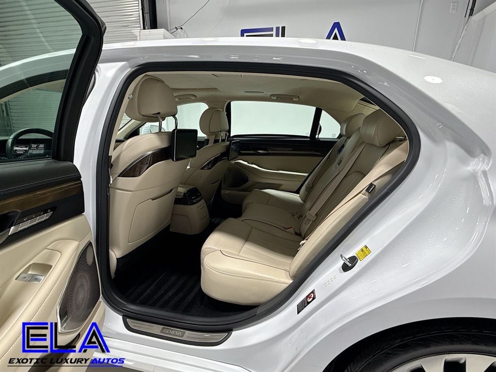 2018 Genesis G90 5.0 ULTIMATE! HAS FACTORY WARRANTY! REAR TVS! HEADS UP! CLEAN! - 22924786 - 23
