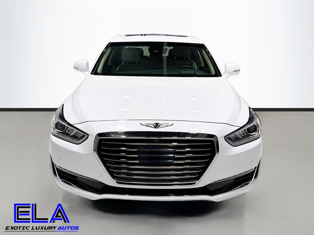 2018 Genesis G90 5.0 ULTIMATE! HAS FACTORY WARRANTY! REAR TVS! HEADS UP! CLEAN! - 22924786 - 2