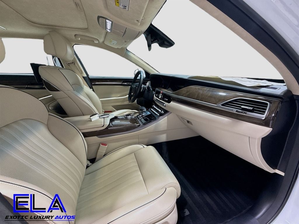 2018 Genesis G90 5.0 ULTIMATE! HAS FACTORY WARRANTY! REAR TVS! HEADS UP! CLEAN! - 22924786 - 30