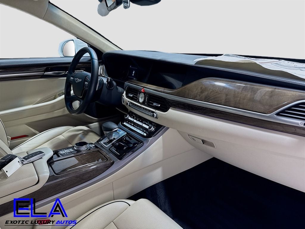 2018 Genesis G90 5.0 ULTIMATE! HAS FACTORY WARRANTY! REAR TVS! HEADS UP! CLEAN! - 22924786 - 33