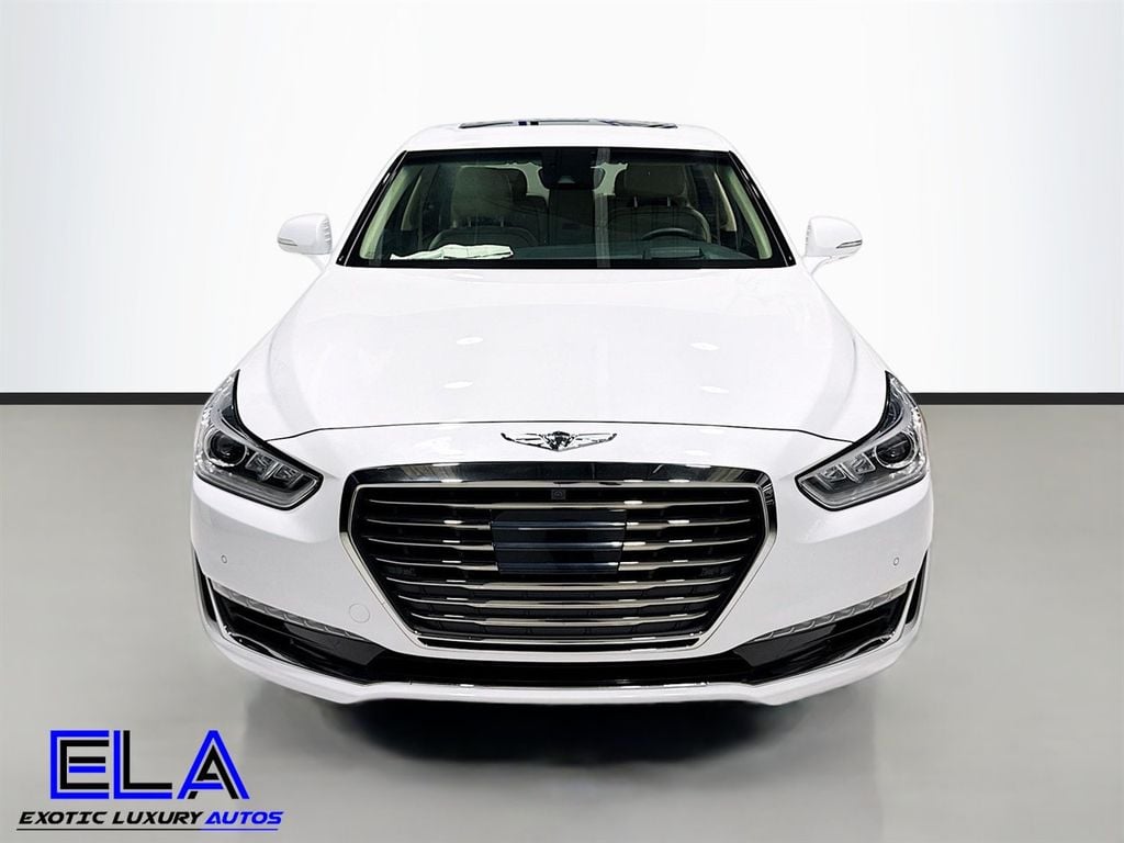 2018 Genesis G90 5.0 ULTIMATE! HAS FACTORY WARRANTY! REAR TVS! HEADS UP! CLEAN! - 22924786 - 46