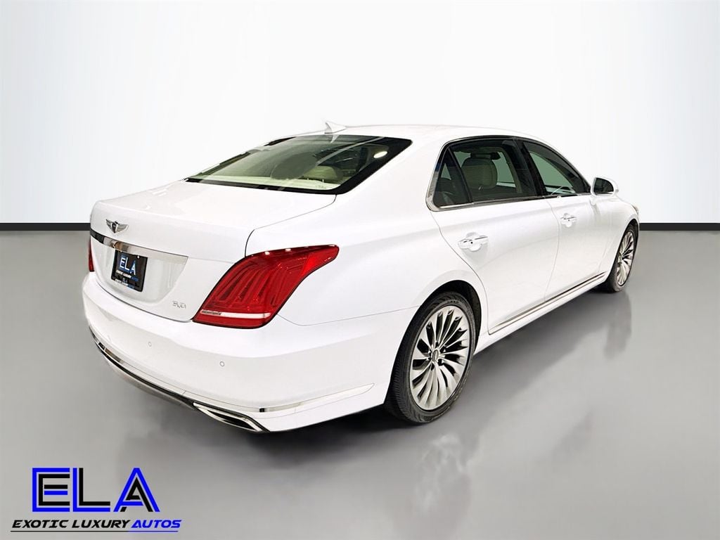 2018 Genesis G90 5.0 ULTIMATE! HAS FACTORY WARRANTY! REAR TVS! HEADS UP! CLEAN! - 22924786 - 4