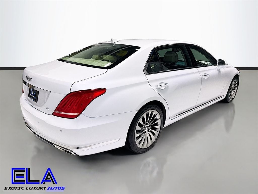 2018 Genesis G90 5.0 ULTIMATE! HAS FACTORY WARRANTY! REAR TVS! HEADS UP! CLEAN! - 22924786 - 50