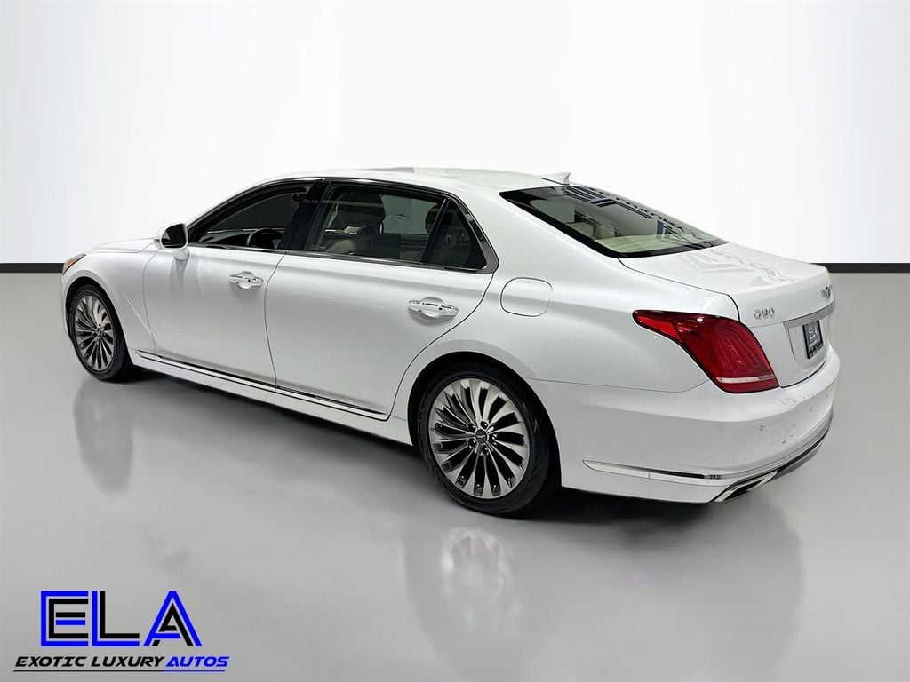 2018 Genesis G90 5.0 ULTIMATE! HAS FACTORY WARRANTY! REAR TVS! HEADS UP! CLEAN! - 22924786 - 52