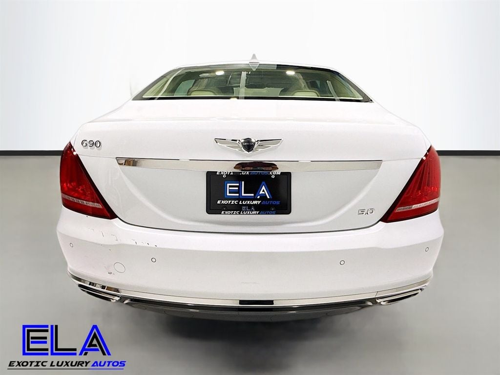 2018 Genesis G90 5.0 ULTIMATE! HAS FACTORY WARRANTY! REAR TVS! HEADS UP! CLEAN! - 22924786 - 7