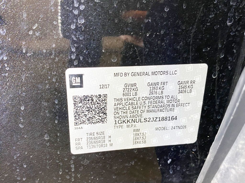 2018 GMC Acadia AWD 4dr SLT w/SLT-1 - 22959788 - 78