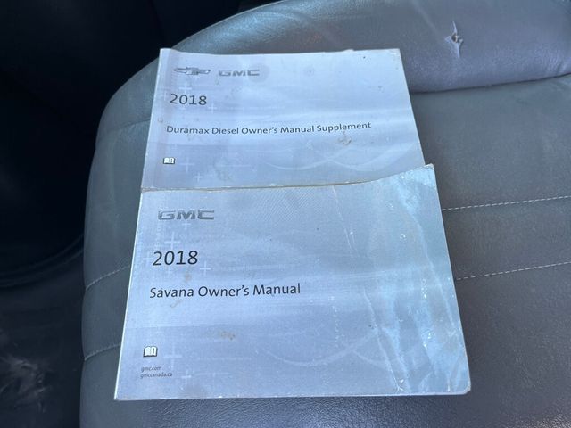 2018 GMC Savana Cargo Van Mini Duramax Turbo Diesel Work Van - 22974920 - 41