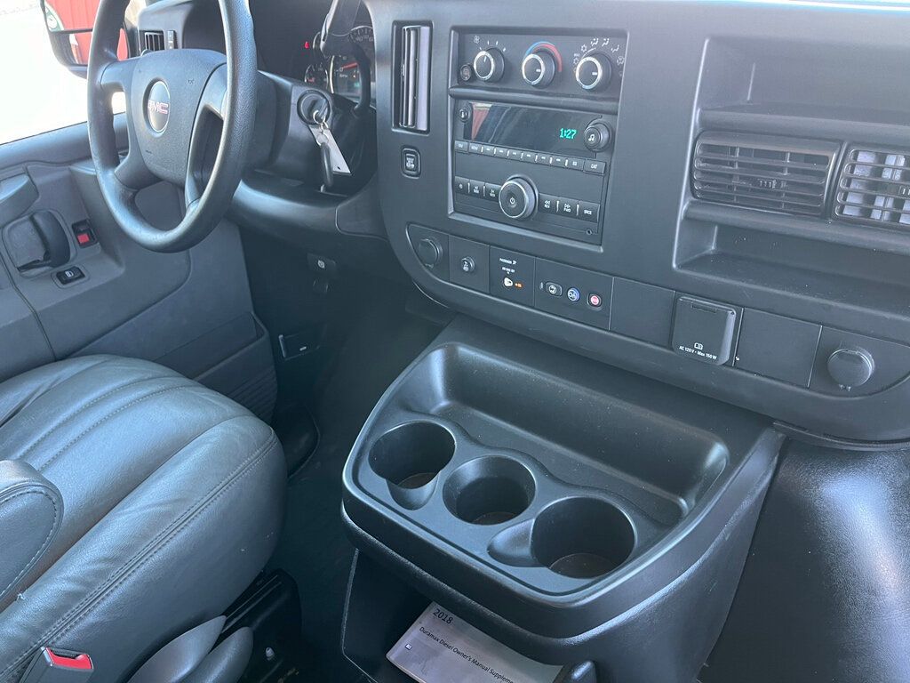 2018 GMC Savana Cargo Van Mini Duramax Turbo Diesel Work Van - 22974920 - 44