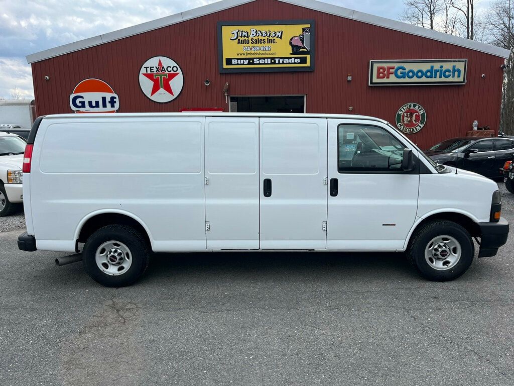 2018 GMC Savana Cargo Van Mini Duramax Turbo Diesel Work Van - 22986901 - 1