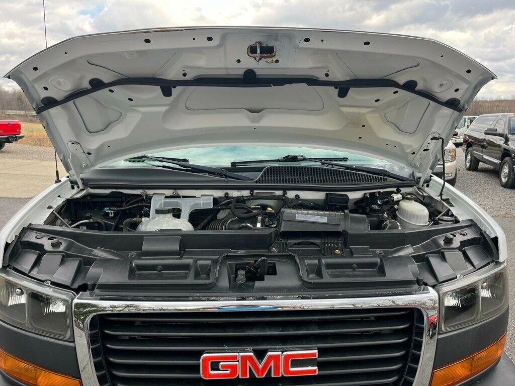 2018 GMC Savana Cargo Van Mini Duramax Turbo Diesel Work Van - 22986901 - 43