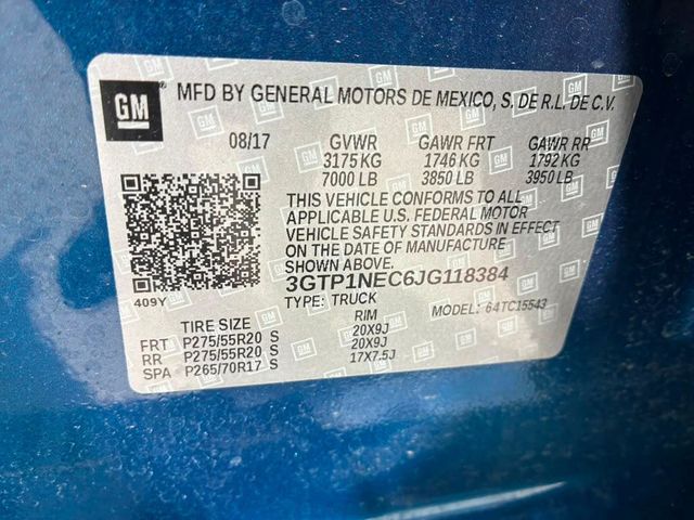 2018 GMC Sierra 1500 2WD Crew Cab 143.5" SLT - 23058119 - 12
