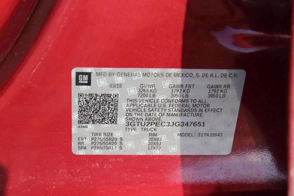 2018 GMC Sierra 1500 Denali 4x4 4dr Crew Cab 5.8 ft. SB - 22936460 - 26