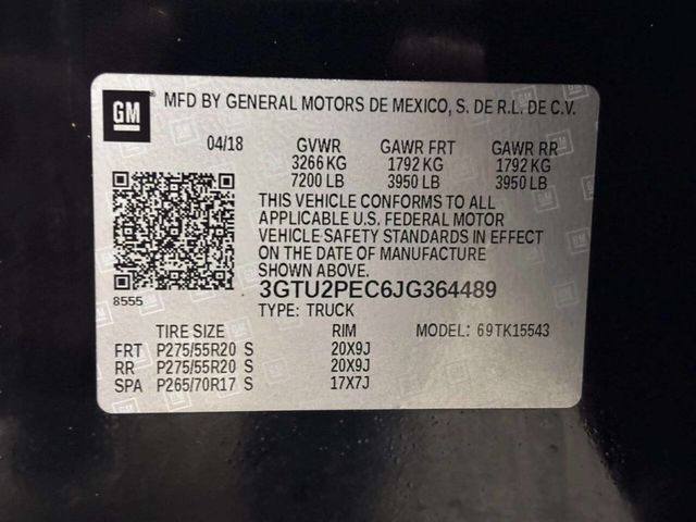 2018 GMC Sierra 1500 Denali 4x4 4dr Crew Cab 6.5 ft. SB - 23023448 - 33