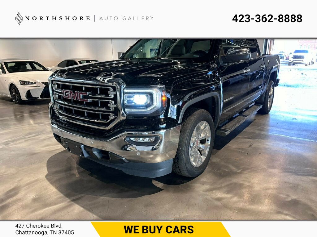 2018 GMC Sierra 1500 LocalTrade/4WD/SLT/MoonRoof/PremiumPlusPkg/Htd&CldSeats/NAV - 22743093 - 0