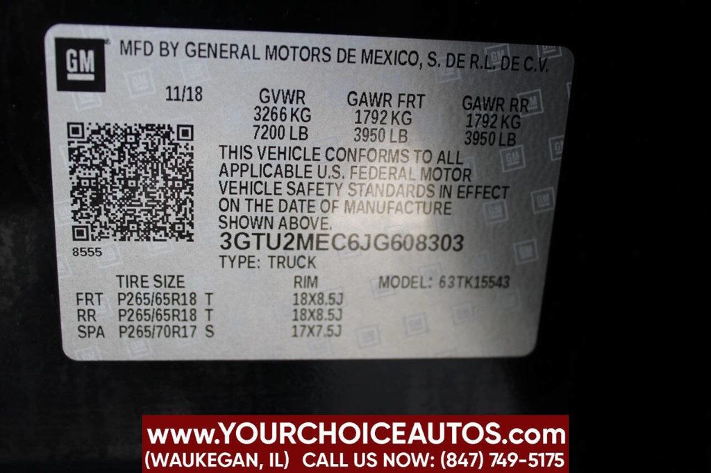 2018 GMC Sierra 1500 SLE 4x4 4dr Crew Cab 5.8 ft. SB - 22912357 - 35