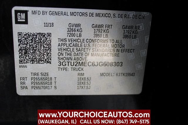 2018 GMC Sierra 1500 SLE 4x4 4dr Crew Cab 5.8 ft. SB - 22912357 - 35