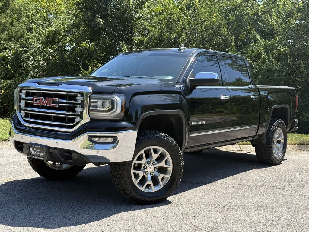 2018 GMC Sierra 1500 SLT Premium Plus Pkg/All-Terrain Pkg/Heated&Cooled Seats/4X4 - 23063302 - 0