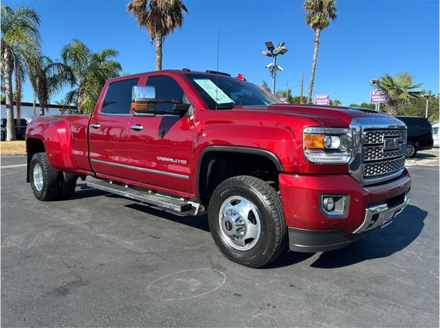 2018 GMC Sierra 3500 HD Crew Cab DENALI DUALLY 4X4 DIESEL NAV BACK UP CAM CLEAN - 23067514 - 2