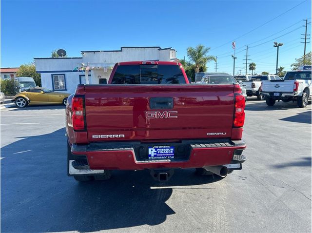 2018 GMC Sierra 3500 HD Crew Cab DENALI DUALLY 4X4 DIESEL NAV BACK UP CAM CLEAN - 23067514 - 6