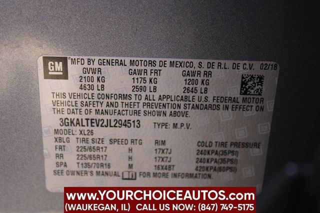 2018 GMC Terrain AWD 4dr SLE - 22918920 - 31