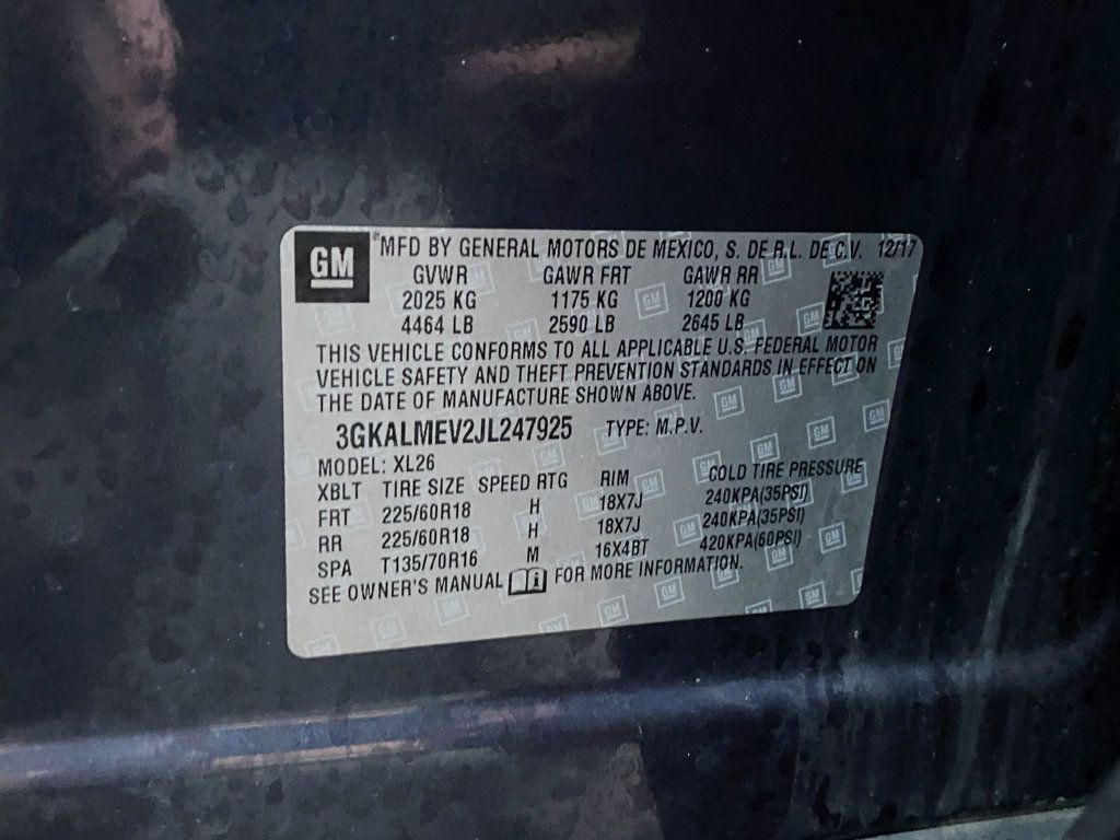 2018 GMC Terrain FWD 4dr SLE - 22968146 - 16