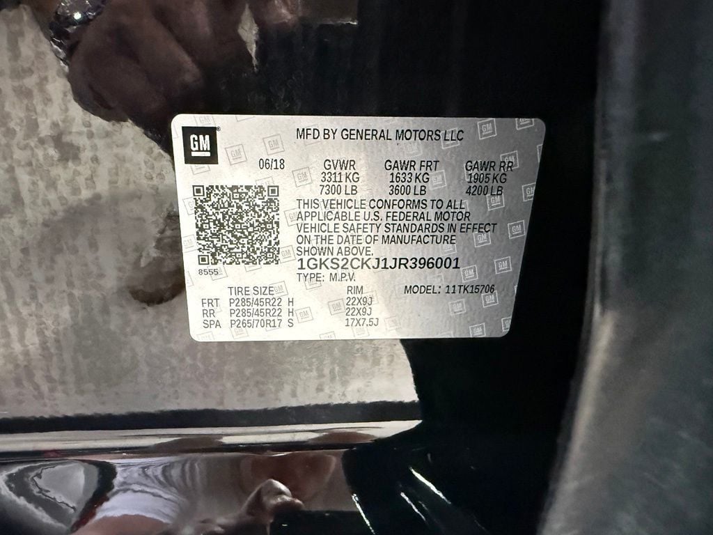 2018 GMC Yukon 4WD 4dr Denali - 23078243 - 43