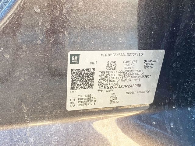 2018 GMC Yukon 4WD 4dr Denali - 22987485 - 17